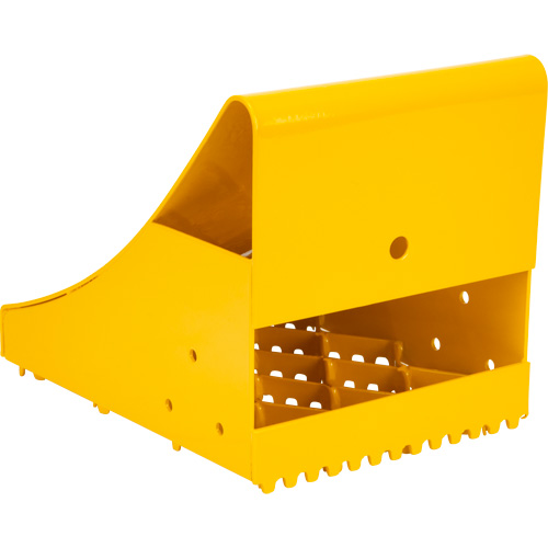 Cales-roue pour la glace, Acier, Jaune, 8-1/16" la x 10-5/8" p x 8-13/16" h Les Distributions ICE