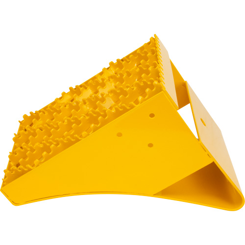 Cales-roue pour la glace, Acier, Jaune, 8-1/16" la x 10-5/8" p x 8-13/16" h Les Distributions ICE