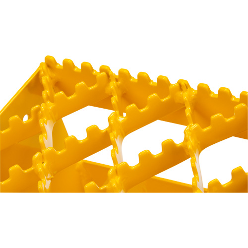 Cales-roue pour la glace, Acier, Jaune, 8-1/16" la x 10-5/8" p x 8-13/16" h Les Distributions ICE