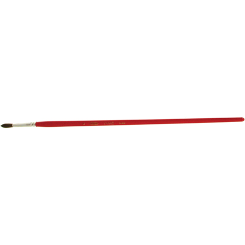 Round Marking Paint Brush, 5/32" Brush Width, Camel Hair, Wood Handle Les Distributions ICE