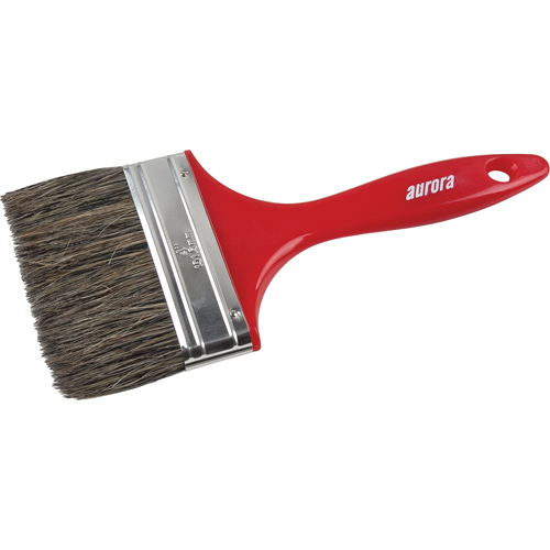 AP300 Series Paint Brush, Natural Bristles, Plastic Handle, 4" Width Les Distributions ICE