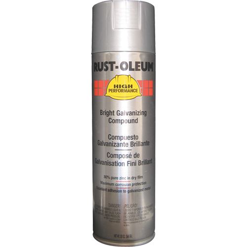 Bright Galvanizing Compound Spray, Aerosol Can Les Distributions ICE