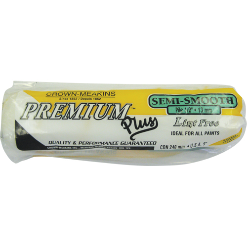 Manchon de rouleau &agrave; peinture non pelucheux professionnel, Nap 13 mm (1/2"), 240 mm (9-1/2") l Les Distributions ICE