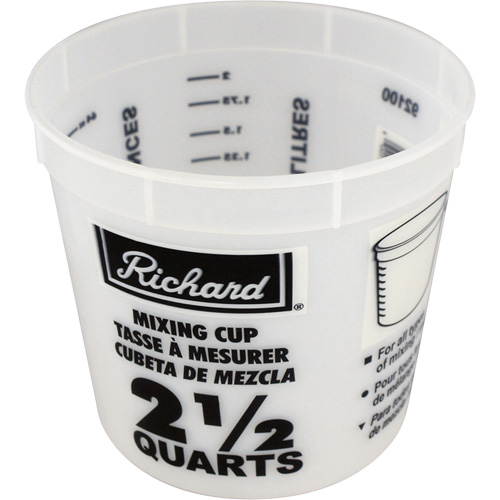 Tasse de m&eacute;lange en plastique Les Distributions ICE