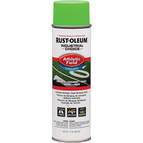 Industrial Choice&reg; AF1600 Athletic Field Striping Paint, Green, Aerosol Can Les Distributions ICE