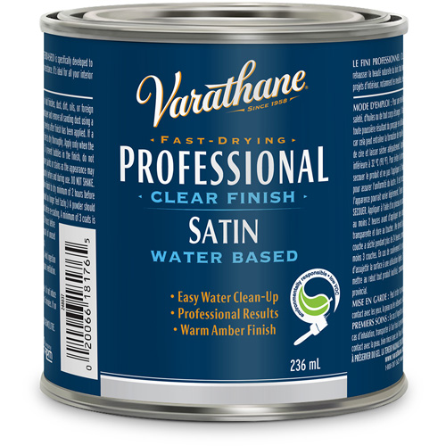 Varathane&reg; Professional Finish, 236 ml, Clear, Satin Les Distributions ICE