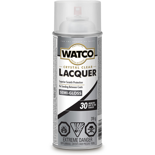Laque pour bois Watco, 319 g, Transparent, Semi-brillant Les Distributions ICE