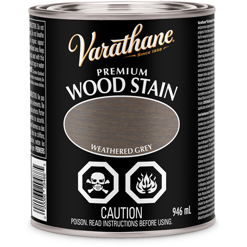 Varathane&reg; Premium Wood Stain, 946 ml, Weathered Grey Les Distributions ICE