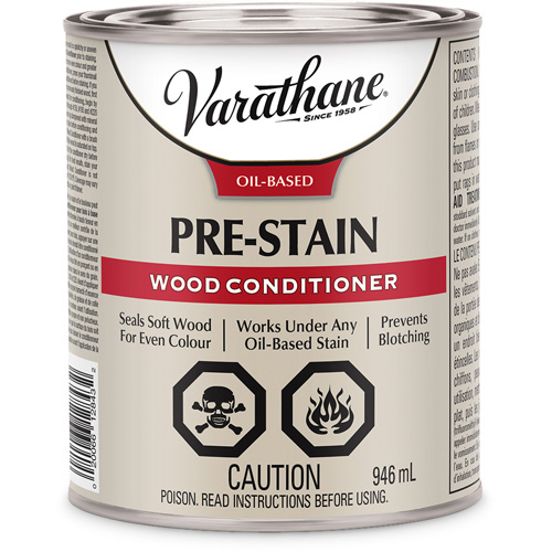 Conditionneur de bois de premi&egrave;re qualit&eacute; Varathane, 946 ml, Transparent Les Distributions ICE