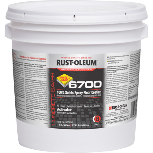 6700 System Extended Pot Life Floor Coating, 1 gal., Epoxy-Based, High-Gloss Les Distributions ICE