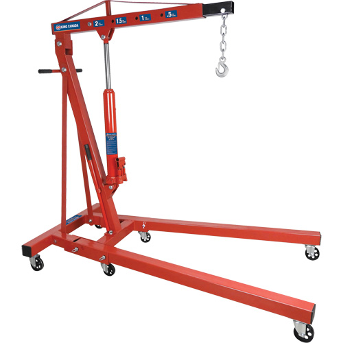 Grues d'atelier escamotables de 2 tonnes, Capacit&eacute; 4000 lb (2 tonnes) Les Distributions ICE