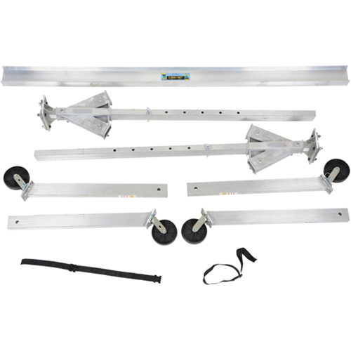 Grue mobile ajustable en aluminium, 12' lo, Capacit&eacute; 2000 lb (1 tonne) Les Distributions ICE