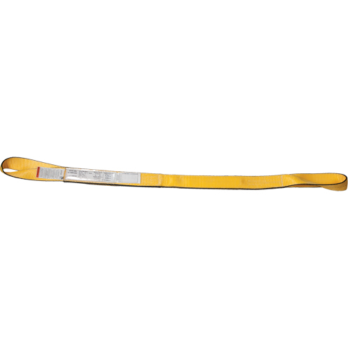 Nylon Slings, Double Ply, Twisted Eye, Type 4, 4" W x 3' L, 11000 lbs. Vertical Load Limit Les Distributions ICE