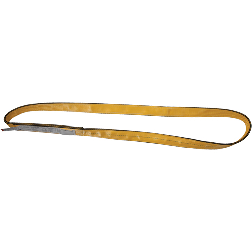 &eacute;lingues de levage en polyester, Pli Simple, Sans fin, Type 5, 2" la x 3' lo, Capacit&eacute; verticale 6200 lb Les Distributions ICE