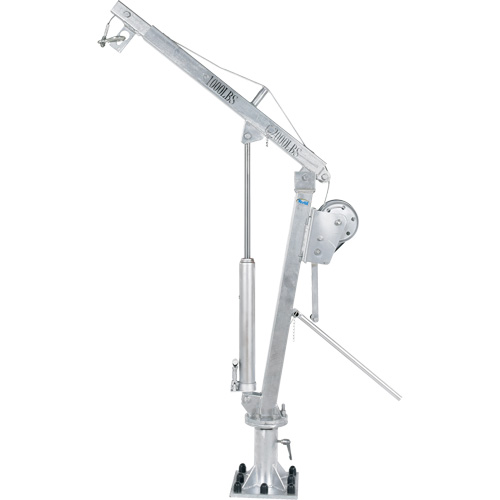 Winch Operated Truck Jib Crane, 1000 lbs. (0.5 tons) Capacity, 97" Max. Clearance Les Distributions ICE