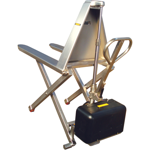 Leveur &eacute;lectrique &eacute;lev&eacute;e en acier inoxydable, SSTHL27E, Acier inoxydable, Capacit&eacute; de 2200 lb Les Distributions ICE