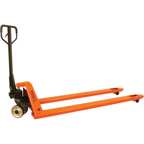 Long Fork Pallet Truck, 70" L x 27" W, 4400 lbs. Capacity Les Distributions ICE