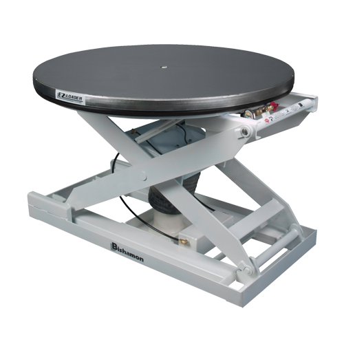 EZ Loader&reg; E Self-Levelling Pallet Positioner - Stainless Platform, 43" L x 43" W, 4000 lbs. Cap. Les Distributions ICE