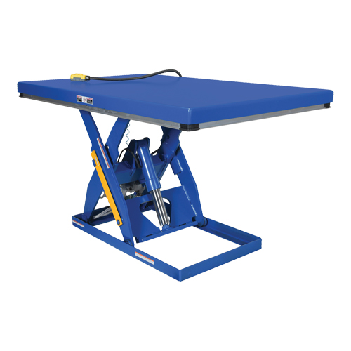 Table &eacute;l&eacute;vatrice &agrave; ciseaux hydraulique, Acier, 48" lo x 40" la, Cap. 3000 lb Les Distributions ICE