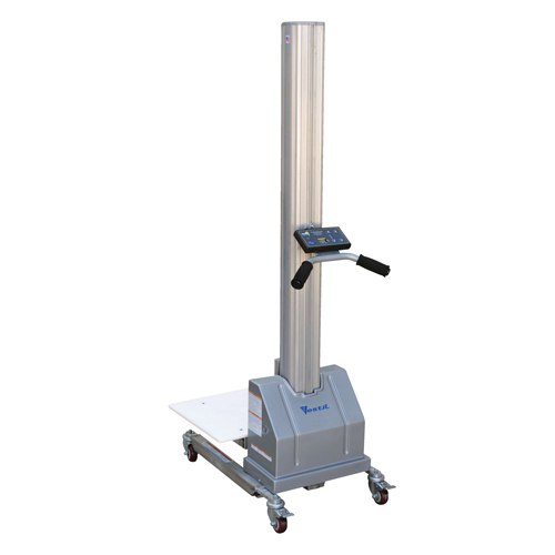Quick Lift Stacker, Electric Operated, 175 lbs. Capacity, 57" Max Lift Les Distributions ICE