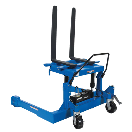 Basculeur ergonomique &agrave; chevauchement, Bascule 90°, Capacit&eacute;e 2000 lb, 72-13/16" lo x 57-1/4" la x 29-1/4" h Les Distributions ICE