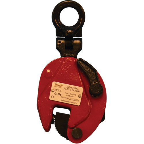 Griffe de levage universelle VUPC, 2000 lb (1 tonne), Ouverture de la m&acirc;choire de 0" - 25/32" Les Distributions ICE