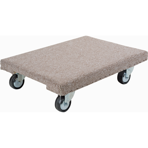 Wood Dollies - Medium-Duty, Polyolefin Wheels, 900 lbs. Capacity, 18" W x 30" D x 7" H Les Distributions ICE