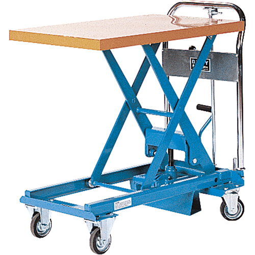 Dandy Lift Scissor Lift Table, 31-1/2" L x 19-7/10" W, Steel, 550 lbs. Capacity Les Distributions ICE