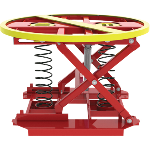 Pallet Pal&reg; 360 Spring Level Loader, 43-5/8" L x 43-5/8" W, 4500 lbs. Cap. Les Distributions ICE