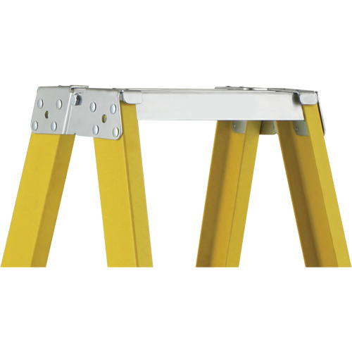 6600 Series Industrial Heavy-Duty 2-Way Stepladders, Fibreglass, 300 lbs. Capacity, 6' Les Distributions ICE