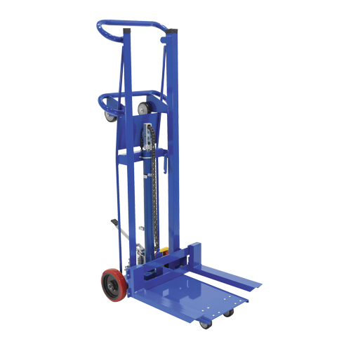 Platform Lift Stacker, Foot Pump Operated, 750 lbs. Capacity, 52" Max Lift Les Distributions ICE