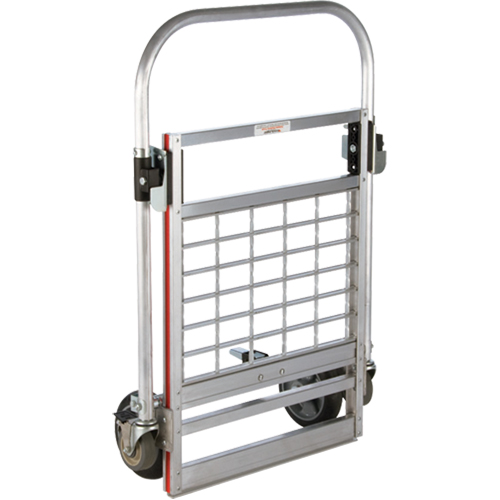 Chariot &agrave; plateforme repliable &agrave; quatre roues, Aluminium, 750 lb, 31" lo x 23-1/4" la, Hauteur 39" Les Distributions ICE