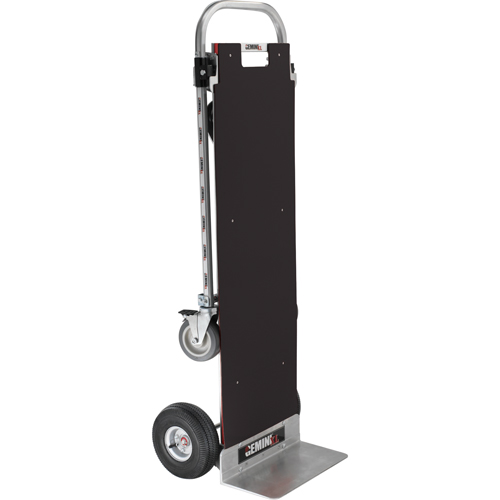 Diables transformables Gemini XL, Aluminium, Capacit&eacute; 1250 lb Les Distributions ICE