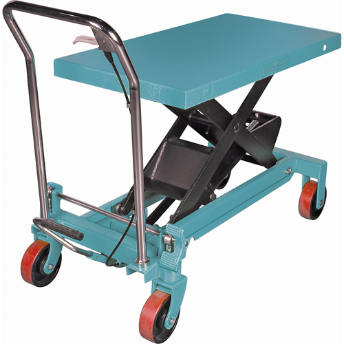 Heavy-Duty Hydraulic Scissor Lift Table, 39-3/8" L x 20-1/8" W, Steel, 1650 lbs. Capacity Les Distributions ICE