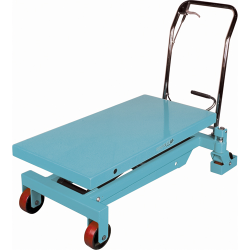 Heavy-Duty Hydraulic Scissor Lift Table, 40" L x 20-1/8" W, Steel, 2200 lbs. Capacity Les Distributions ICE