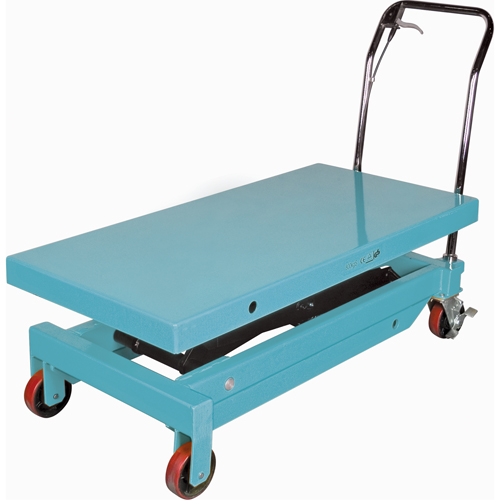 Heavy-Duty Hydraulic Scissor Lift Table, 48" L x 24" W, Steel, 1545 lbs. Capacity Les Distributions ICE
