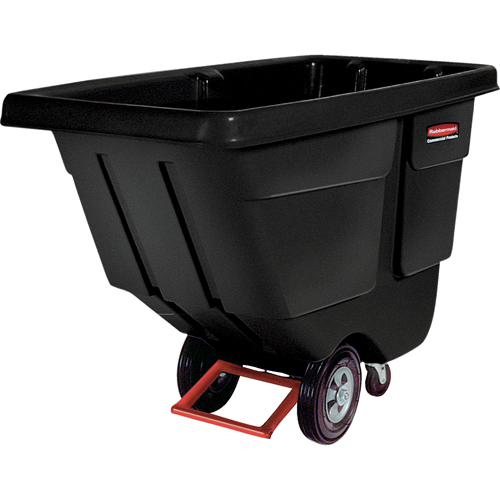 Chariot basculeur, Poly&eacute;thyl&egrave;ne, 1 vg³, Capacit&eacute; de charge de 850 lb Les Distributions ICE