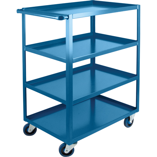 Heavy-Duty Shelf Carts, 4 Tiers, 24" W x 48" H x 51" D, 1200 lbs. Capacity Les Distributions ICE