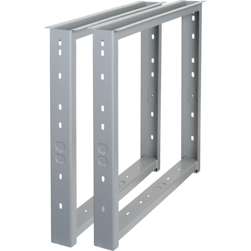 &eacute;tabli - Pieds, Acier, 22" p x 32" h, Paire Les Distributions ICE