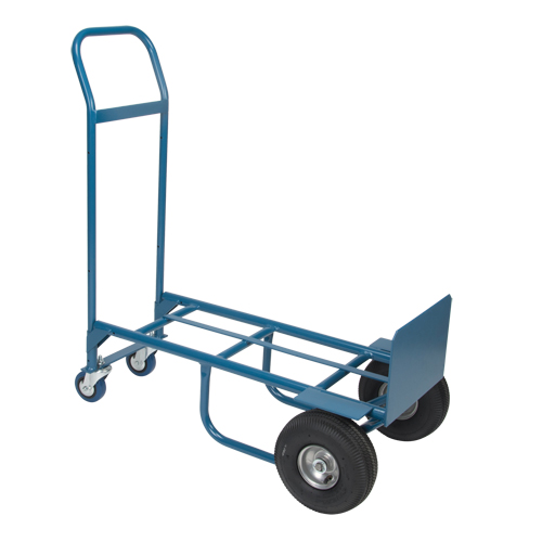 Convertible Deluxe Hand Truck, Steel, 800 lbs. Capacity Les Distributions ICE