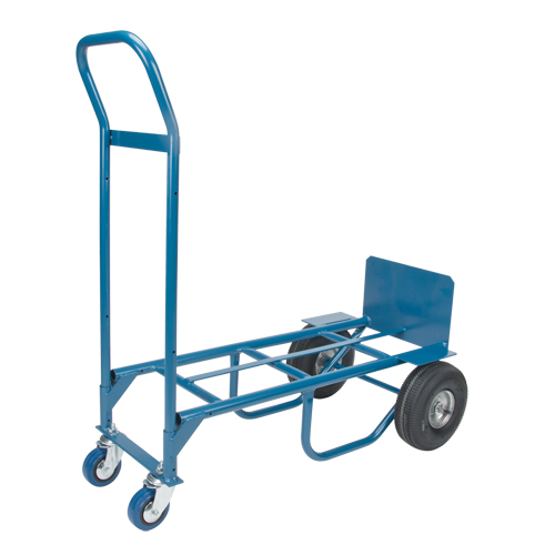 Convertible Deluxe Hand Truck, Steel, 800 lbs. Capacity Les Distributions ICE