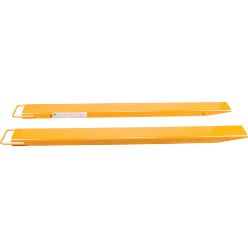 Rallonges de fourches, 63" l x 6" la, Pour des largeurs de fourches 5" Les Distributions ICE