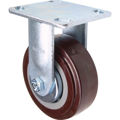 Roulette, Fixe, 5" (127 mm), Polyur&eacute;thane, 650 lb (294 kg) Les Distributions ICE
