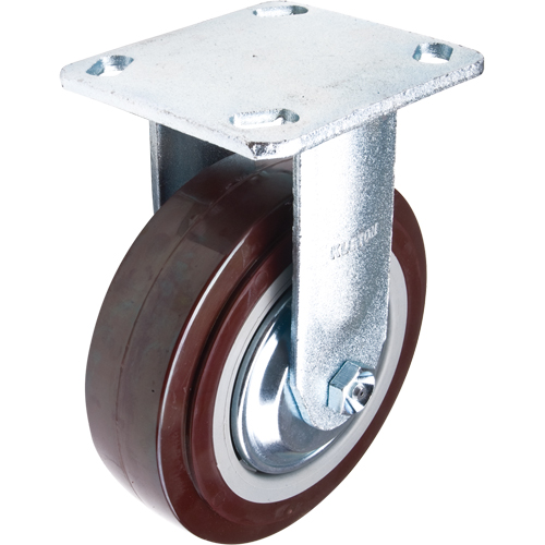 Roulette, Fixe, 6" (152,4 mm), Polyur&eacute;thane, 850 lb (385 kg) Les Distributions ICE