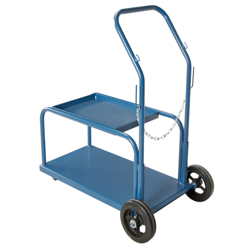 Mini-MIG Welding Cart, Rubber Wheels, 18" W x 36" L Base, 1000 lbs. Les Distributions ICE