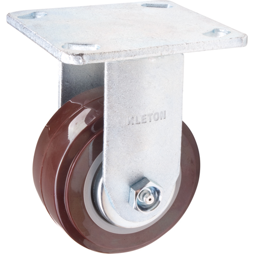 Roulette, Fixe, 4" (101,6 mm), Polyur&eacute;thane,  Les Distributions ICE