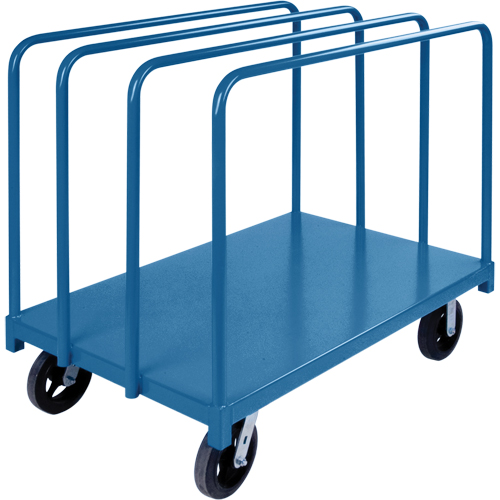 Single Level Rails Heavy-Duty Panel Mover Truck, 48" x 30" x 45", 2000 lbs. Capacity Les Distributions ICE