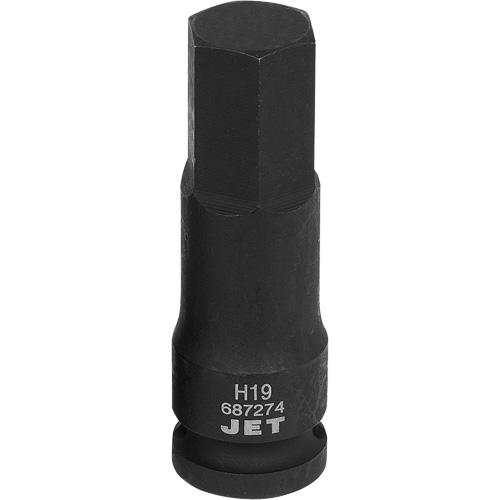 Impact Bit, Hex, 19 mm x 1/2" Drive Les Distributions ICE