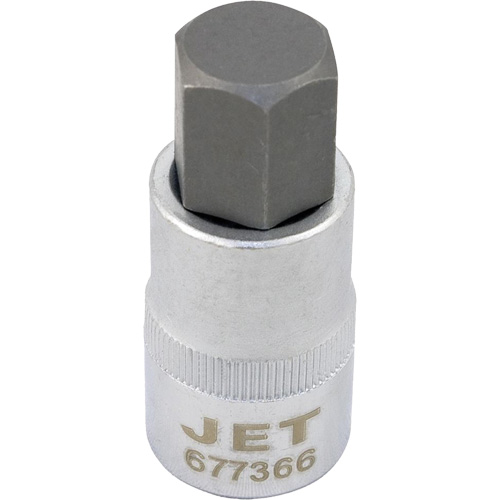 Douille &agrave; embout, Hexagonale, 12 mm x 2" lo, Prise 1/2" Les Distributions ICE