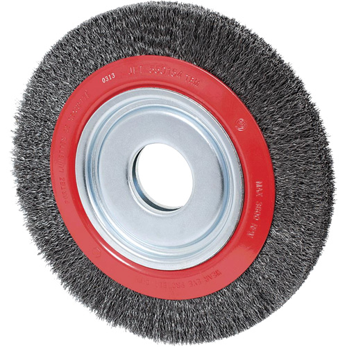 Disque &agrave; fils cr&ecirc;p&eacute;s, 10" dia., Fils 0,02", Arbre 2" Les Distributions ICE